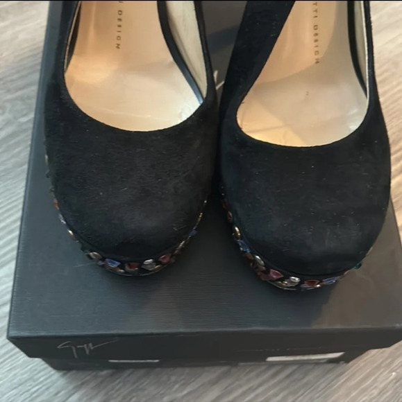 GIUSEPPE Zanotti Rainbow Crystal Heels EUC ❤️ - Picture 11 of 13